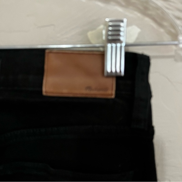 Madewell Black 9 in High Risw Skinny Denim Jeans - Picture 9 of 9